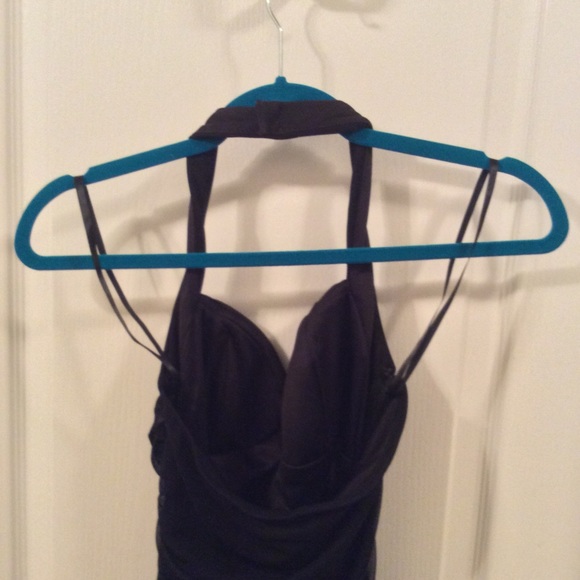 BLACK AND WHITE LIKE NEW FORMAL DRESS - Picture 3 of 11